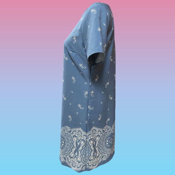 A&F PAISLEY SHIFT DRESS - Picture 4 of 12